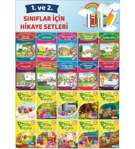 1.ve 2.Sınıflar İçin 20 li Hikaye Seti 2 (32 Sayfa)