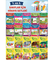 1.ve 2.Sınıflar İçin 20 li Hikaye Seti 2 (32 Sayfa)
