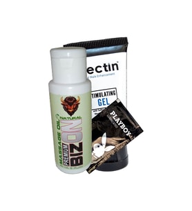 BizON Naturel Erotik Masaj Yağı 60 ml + Erectin Penis serrtleştirici Jel 60 ml + Hediye Kaydırıcı Jel