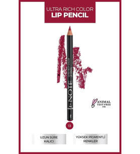 Northcity Dudak Kalemi Ultra Rich Color No: 13 Hollywood Pink – Kalıcı Dudak Kontür Kalemi