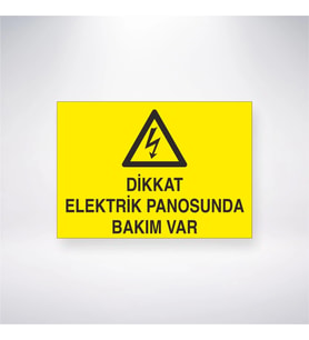 Dikkat Elektrik Panosunda Bakım Var