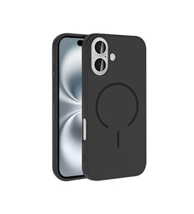 Apple iPhone 16 Kılıf M-safe Şarj Özellikli Zore Meta Kapak