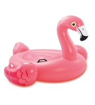 Pembe Flamingo Binici 142x137x97 Cm Havuz Deniz Yatağı -57558