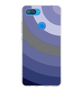 Xiaomi Mi 8 Lite Uyumlu Kapak Renk Cümbüşü Tasarımlı Şeffaf Silikon Kılıf