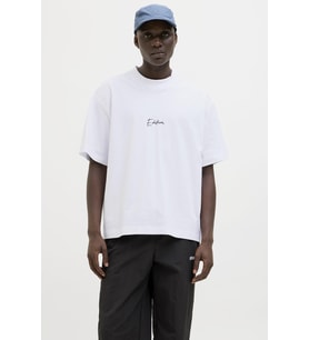JCODYNAMIC SCRIPT TEE SS CREW NECK (Beyaz)