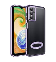 Samsung Galaxy A05S Uyumlu Kılıf Kamera Korumalı Logo Gösteren Zore Omega Kapak