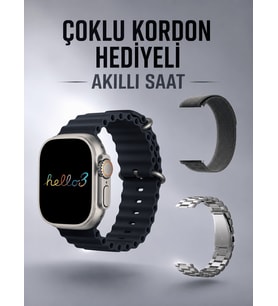 Akıllı Saat Yeni Nesil Bluetooth Bağlantılı Uyku Sağlık Takibi GPS Ve NFC Uyumlu