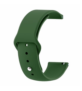 Microsonic Samsung Galaxy Watch 4 44mm Silicone Sport Band Koyu Yeşil