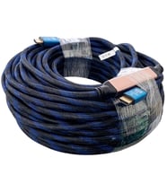 Powermaster PM-32806 Örgülü Chipsetli Çift Filtreli 40 Metre 4K HDMI 2.0 Görüntü Aktarım Kablosu