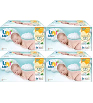 Uni Baby Islak Havlu Hassas Yeni Doğan 40 Yaprak (12 Li Set) 480 Yaprak (Narin Ciltler için) (4PK*3) (Beyaz)