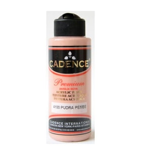 Cadence Premium Akrilik Boya 120 ml. 4100 Pudra Pembe 