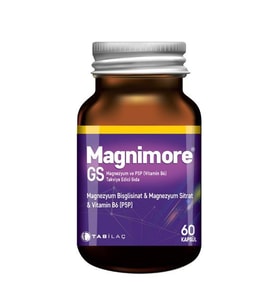 Magnimore Gs Magnezyum Ve P5p 60 Kapsül