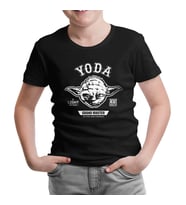 Star Wars - Yoda 2 Siyah Çocuk Tshirt