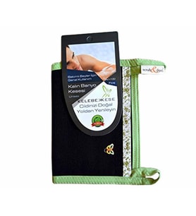 Kelebek Kese Scrub And Peel Kalın Banyo Kesesi -Bakımlı Beyler İçin Genel Kullanım (Unisex)