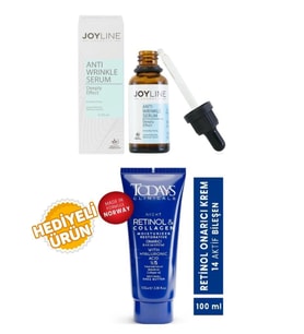 Joyline Anında Botoks Serum 30ml+Todays Onarıcı Krem 100Ml Hediyeli