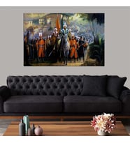 Miyrem Exclusive Serie"  Osmanlı Askerleri  Kanvas Tablo