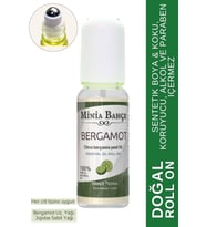 Minia Bahçe Aromaterapi Bergamot Roll-On, %100 Doğal, 10ml