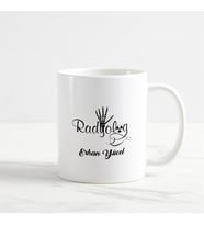 Radiolog Kupa Bardak (1. Tasarım) (Beyaz)