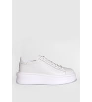Lufian 11230234 Gage Erkek Deri Sneaker Ayakkabı Beyaz