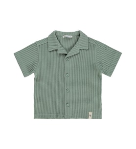 Civil Boys Basic Waffle 2-5 Yaş Gömlek - Mavi