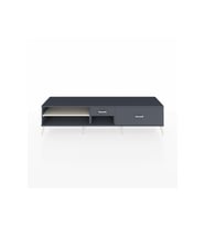 Hyperion TV Ünitesi Tek Raflı 2 Çekmeceli  220x44x51 Antrasit-Aytaşı/Antrasit