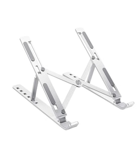 Powermaster 10''-16'' Katlanabilir Tablet + Laptop Standı PM-24325 (Metal + Ayarlanabilir)