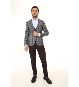 kombinli slimfit  Yelekli Takım Elbise