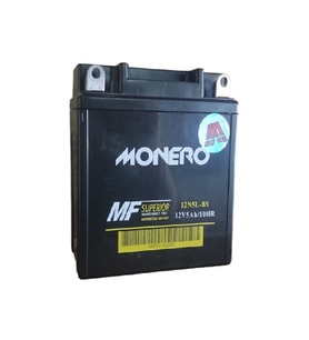 MONERO 12V 5Amper YÜKSEK/DİK 12N-5L-BS-CUP-YBR AKÜ EBATLARI: 119 x 60 x 129mm