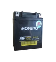 MONERO 12V 5Amper YÜKSEK/DİK 12N-5L-BS-CUP-YBR AKÜ EBATLARI: 119 x 60 x 129mm