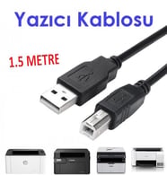 Hp Laserjet 3390  USB 2.0 KARE USB PRİNTER YAZICI KABLO,USB Yazıcı Printer veri Kablosu