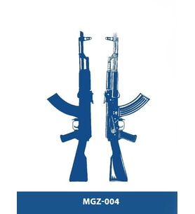MGZ-004 KELEŞ DESEN ORTA BOY YARI KALICI DÖVME-TATTO