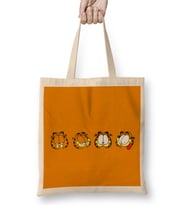 Garfield Many Faces of Orange Lasagna Cat Bez Çanta Uzun Saplı