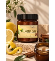 Soya Wax Mum – Limon Kabuğu & Tarçın Kabuğu, 150 gr
