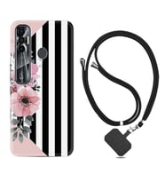 Tecno Spark 6 6 Go 8C 8 Pro 7 7 Pro Kılıf Boyun Askılı Silikon Flowers 4 1390
