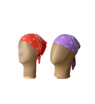 %100 Pamuklu Klasik Desen Unisex 2li Bandana Seti Renkli Bandana Etnik Desenli A Kalite Bandana