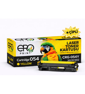 Canon MF-645Cx Sarı Muadil Toner - 1200 Sayfalık Çipli Toner