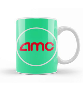 AMC DAY Stock TO THE MON Kupa Bardak Porselen