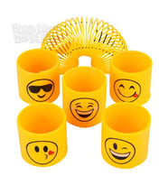 Emoji Stres Yayı Oyuncak Stres Yayı - 6 cm çapında - 2 Adet