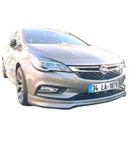 Opel Astra K 2016 Sonrası Ön Tampon Ek (Plastik)