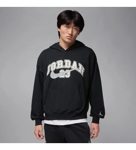 Jordan MVP Fleece PO Hoodie Erkek Siyah Sweatshirt  IB7274-010