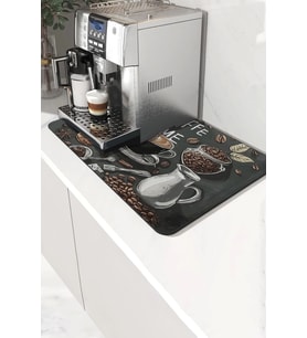 Valerine Life Kahve Makinesi Matı Su Geçirmez Yıkanabilir Çaycı, Çay Espresso Pad 35x45cm 27240104