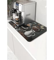 Valerine Life Kahve Makinesi Matı Su Geçirmez Yıkanabilir Çaycı, Çay Espresso Pad 35x45cm 27240104
