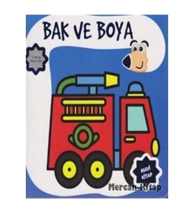 Bak Ve Boya Türkçe-ingilizce Mavi Kitap