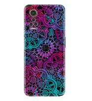 General Mobile GM 21 Pro GM 22 Pro Plus Kılıf Desemli Silikon Colurful Mandala 1667