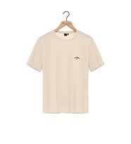 Svr Muhammed Ali İmzalı ve Lisanslı Bej Erkek O Yaka Tshirt