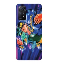 Xiaomi Redmi Note 11 PRO Uyumlu JoJo's Bizarre Adventure Tasarımlı Şeffaf Telefon Kılıfı