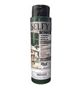 Rich Selfy Decor Vernikli Boya 500 cc 5848 AMSTERDAM GREEN 