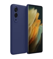 Samsung Galaxy S25 Edge First Silikon - Lacivert