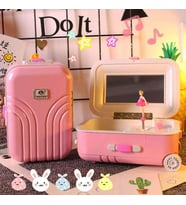 Bavul Tasarımlı Müzik Kutusu