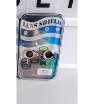 iPhone 14 kamera lens koruyucu (Gümüş)